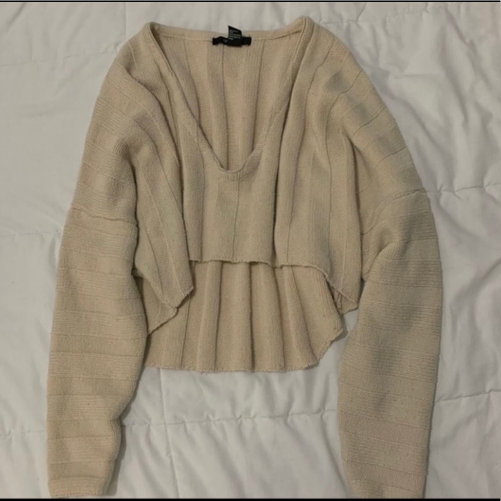 Forever 21, small, creme top